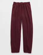 Aerie Oh Zip! Barrel Pant - Royal Berry