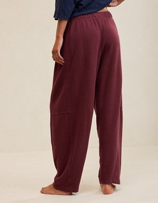 Aerie Oh Zip! Barrel Pant - Royal Berry