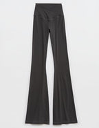 OFFLINE By Aerie Real Me High Waisted Crossover Flare Legging - Smoked Gray