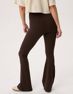 OFFLINE By Aerie Real Me High Waisted Crossover Flare Legging - Deep Earth