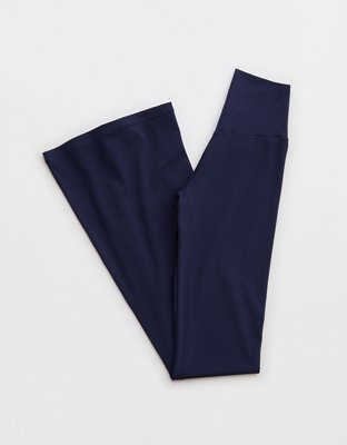 OFFLINE By Aerie Real Me High Waisted Crossover Flare Legging - Royal Navy