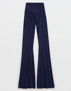 OFFLINE By Aerie Real Me High Waisted Crossover Flare Legging - Royal Navy
