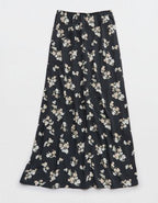 Aerie Happy & Drapey Maxi Skirt - Smoked Gray