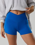 OFFLINE By Aerie Real Me Crossover 3" Bike Short - Cobalt Jewel