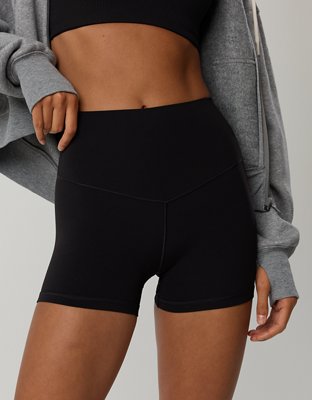 OFFLINE By Aerie Real Me XTRA High Waisted 3" Bike Short - True Black