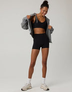 OFFLINE By Aerie Real Me XTRA High Waisted 3" Bike Short - True Black