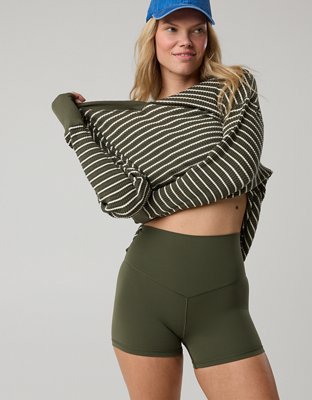 OFFLINE By Aerie Real Me XTRA High Waisted 3" Bike Short - Festive Olive