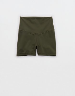 OFFLINE By Aerie Real Me XTRA High Waisted 3" Bike Short - Festive Olive