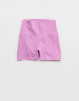 OFFLINE By Aerie Real Me XTRA High Waisted 3" Bike Short - Planet Pink