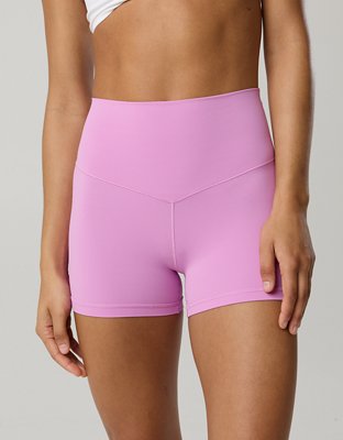 OFFLINE By Aerie Real Me XTRA High Waisted 3" Bike Short - Planet Pink