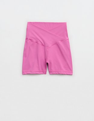 OFFLINE By Aerie Real Me Crossover 3" Bike Short - Hot Fuchsia