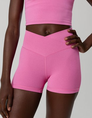 OFFLINE By Aerie Real Me Crossover 3" Bike Short - Hot Fuchsia
