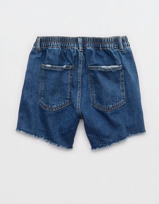 Aerie Daydream Denim Short - Rocky Blue