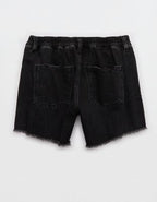 Aerie Daydream Denim Short - Charcoal Ash