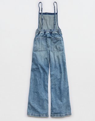 Aerie Lace Through Overall - Blue