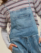 Aerie Lace Through Overall - Blue