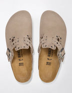 Birkenstock Boston Rivet Clog - Taupe