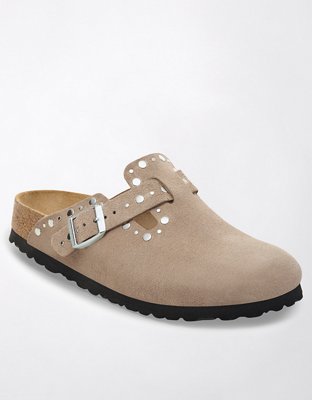 Birkenstock Boston Rivet Clog - Taupe