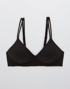 Sunnie Wireless Push Up Bra - True Black