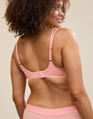 Sunnie Wireless Push Up Bra - Club Pink