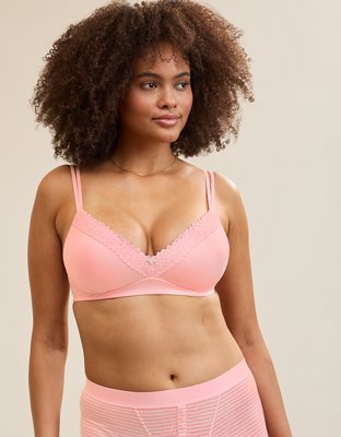 Sunnie Wireless Push Up Bra - Club Pink