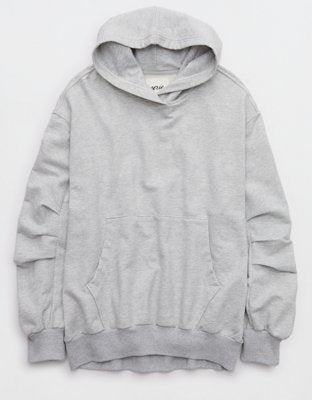 Aerie Jet Setter Hoodie - Medium Heather Gray