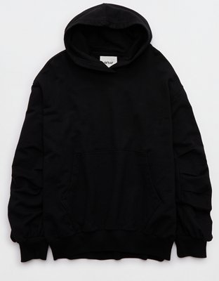 Aerie Jet Setter Hoodie - True Black
