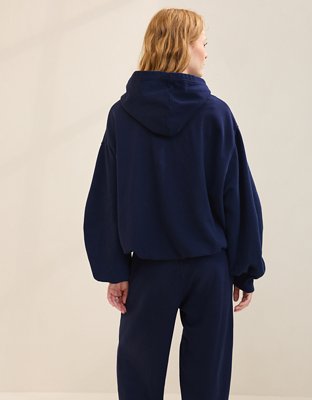 Aerie Jet Setter Hoodie - Navy