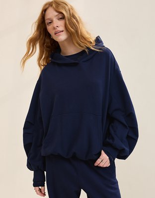 Aerie Jet Setter Hoodie - Navy