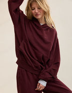 Aerie Jet Setter Hoodie - Royal Berry