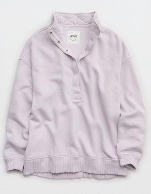 Aerie Oh Snap! Sweatshirt - Hushed Violet
