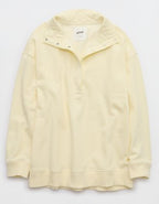 Aerie Oh Snap! Sweatshirt - Cozy Yellow