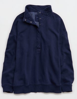 Aerie Oh Snap! Sweatshirt - Navy
