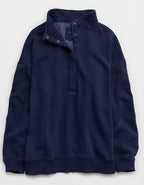 Aerie Oh Snap! Sweatshirt - Navy