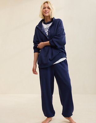 Aerie Oh Snap! Sweatshirt - Navy