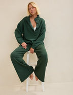 Aerie Oh Snap! Sweatshirt - Rugged Green