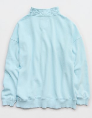 Aerie Oh Snap! Sweatshirt - Easy Breezy Blue