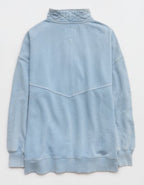 Aerie Oh Zip! Sweatshirt - Cloud Wash