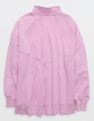 Aerie Oh Zip! Sweatshirt - Violet Willow
