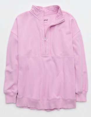 Aerie Oh Zip! Sweatshirt - Violet Willow
