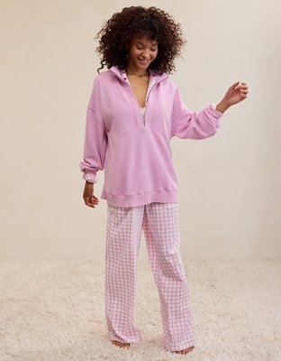 Aerie Oh Zip! Sweatshirt - Violet Willow