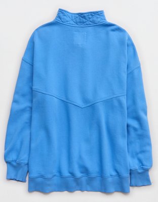 Aerie Oh Zip! Sweatshirt - Rome Blue