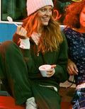 Aerie Oh Zip! Sweatshirt - Rugged Green