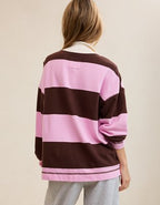 Aerie Quarter Snap Sweatshirt - Violet Willow