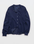 Aerie Layover Cardigan - Navy