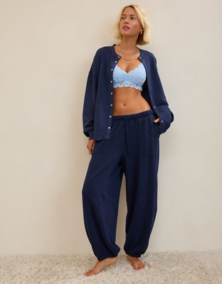 Aerie Layover Cardigan - Navy