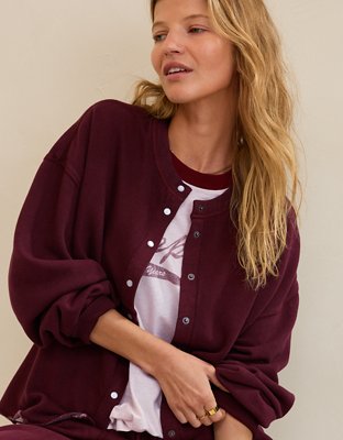 Aerie Layover Cardigan - Royal Berry