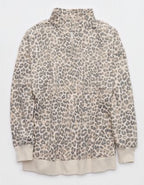 Aerie Oh Zip! Sweatshirt - Dusk