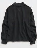 Aerie Layover Mockneck Sweatshirt - Smoked Gray