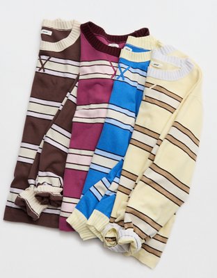 Aerie Sunday Soft Crew Sweater - Relic